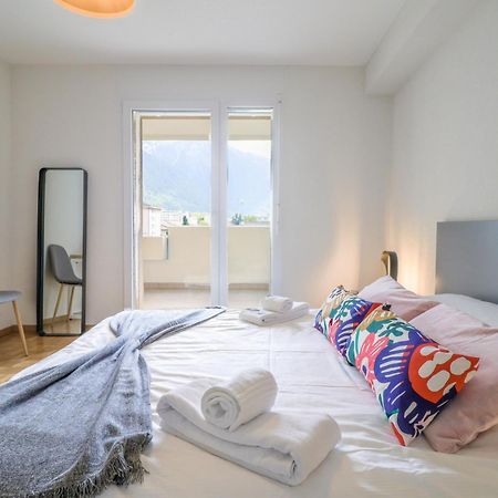 Modern Apartment Close To Martigny Train Station Kültér fotó