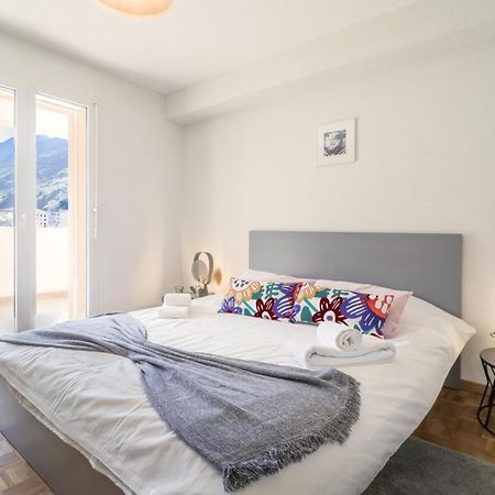 Modern Apartment Close To Martigny Train Station Kültér fotó