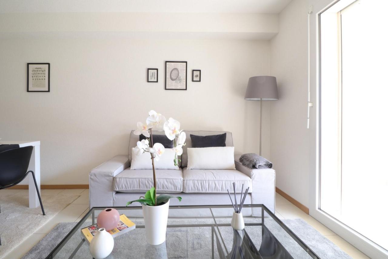Modern Apartment Close To Martigny Train Station Kültér fotó