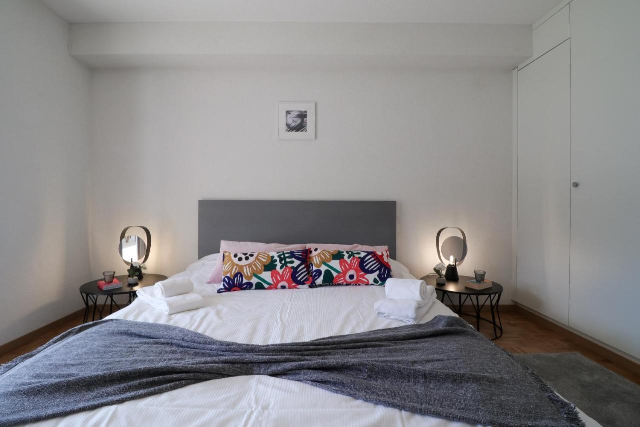 Modern Apartment Close To Martigny Train Station Kültér fotó